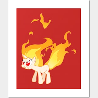 This Twilight Sparkle is on Fire Posters and Art